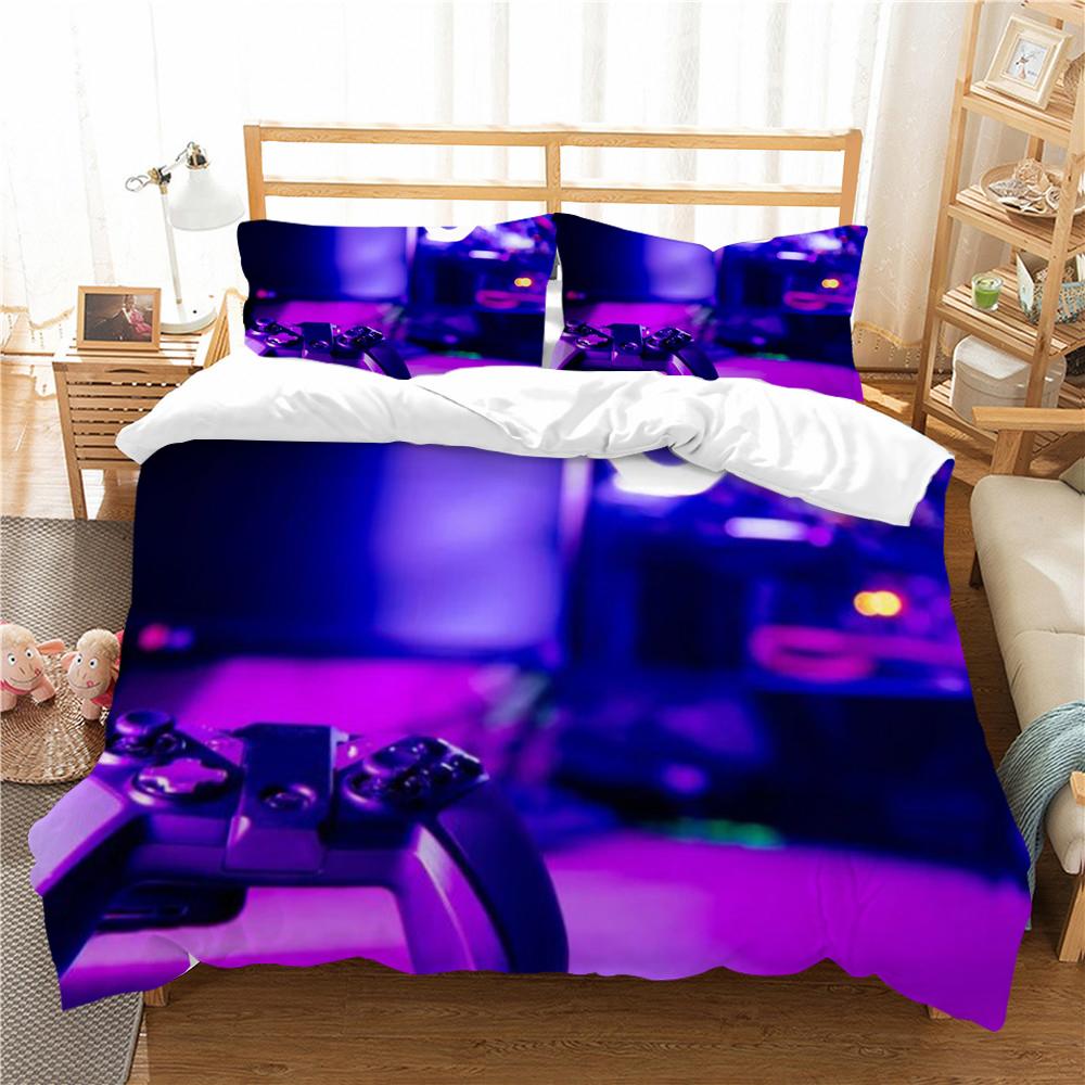 Bedding Suit 3D Gamepad Print Home Bedclothes Hot Sale Bedroom Decor Stylish Comforter Cover Set
