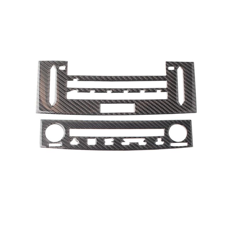 Carbon Fiber Car Interior Navigation Air Outlet Panel Cover Trim Sticker For LEXUS IS250 200 300 320 350 2013- Car