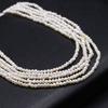 1String, White Natural Freshwater Pearls Beads, 2-2.5mm, for DIY Jewelry Making, Unique Birthday Party Wedding Crafts, 36cm