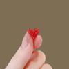 Cute Simple Red Love Heart Brooches for Women Girls Sweet Heart Shape Brooch Lapel Pin Badges Clothes Hat Accessories Gifts 2026