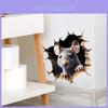 Cartoon Animal Pvc Wall Sticker For Bedroom And Living Room Decor
