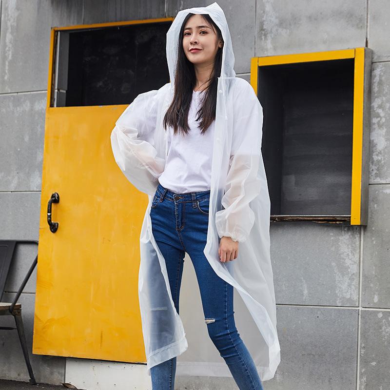 Adult Raincoat Windproof And Waterproof Eva Thickened Whole Body One-piece Raincoat