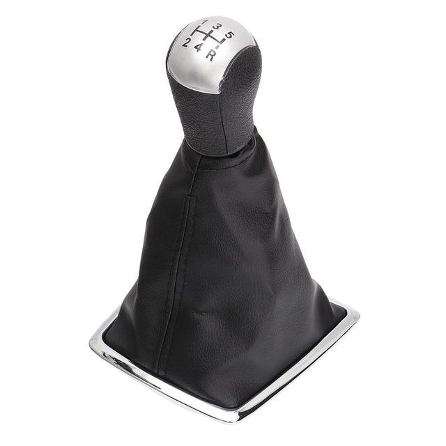 Buy 5 Speed Gear Shift Knob Stick Lever Gaitor Gaiter Boot Cover For