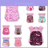 2023 New Pink Barbie Girl Backpack Breathable Waterproof Durable And Spacious