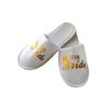 Fashion Wholesale Bride Shower Bride Wedding Decoration Bridesmaid Hen Party Spa Soft Slippers Ladies Bachelorette Party Supplies Gift