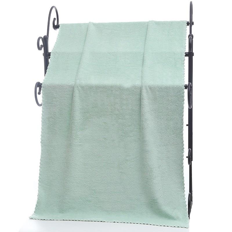 Youth Style Coral Fleece Thickened Bath Towel - Absorbent Towel for Beauty Salons & Pools Bath Towel 70*140cm