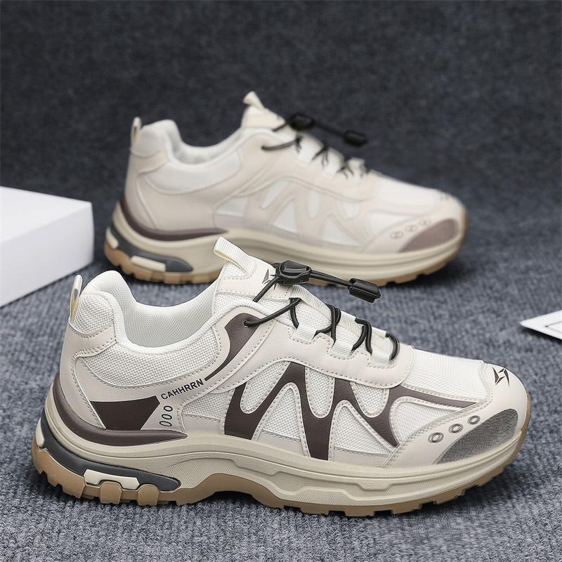 Men's Casual Hiking Sneakers Four Season Light Breathable Non-slip Outdoor Walking Shoes Fashion Youth Joker Sports Running Shoe