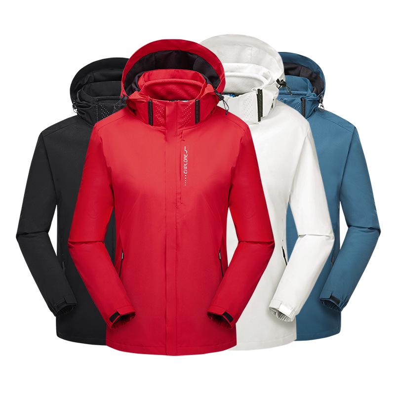 Cross-Border Winter Outdoor Ski Mountaineering Set: Warm, Windproof, Waterproof Jacket & Pants.