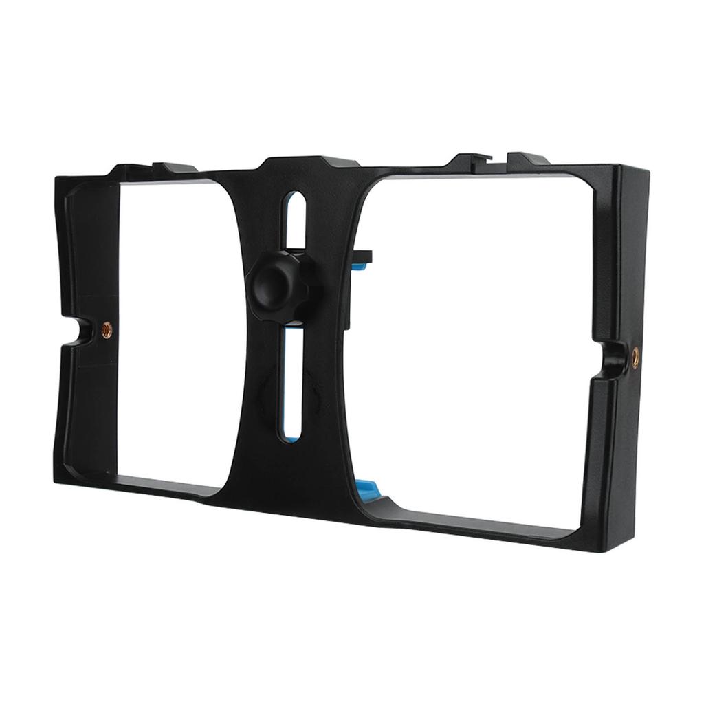 Phone Video Camera Cage ABS Portable Handheld Smartphone Video Stabilizer Rig for Livestreaming