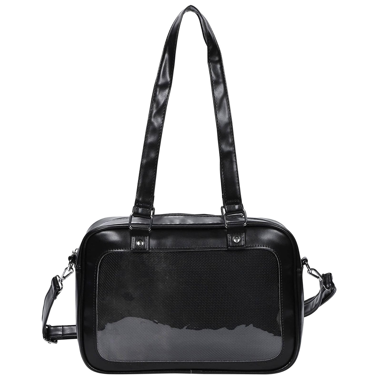 

Ita Ita Tote School Shoulder Shoulder Otaku Otaku Landmine White [Harujio] Bag, Bag, Bag, Bag, Bag, Bag, Activity, Activity, Type, Otaku, Black, чёрный