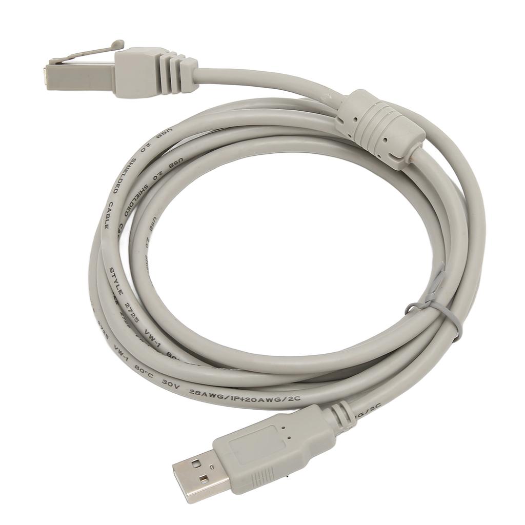 1.7m Scanner Cable for IBM Portable Small Plug and Play USB 2.0 Interface Barcode Scanner Extension Cable Replacement