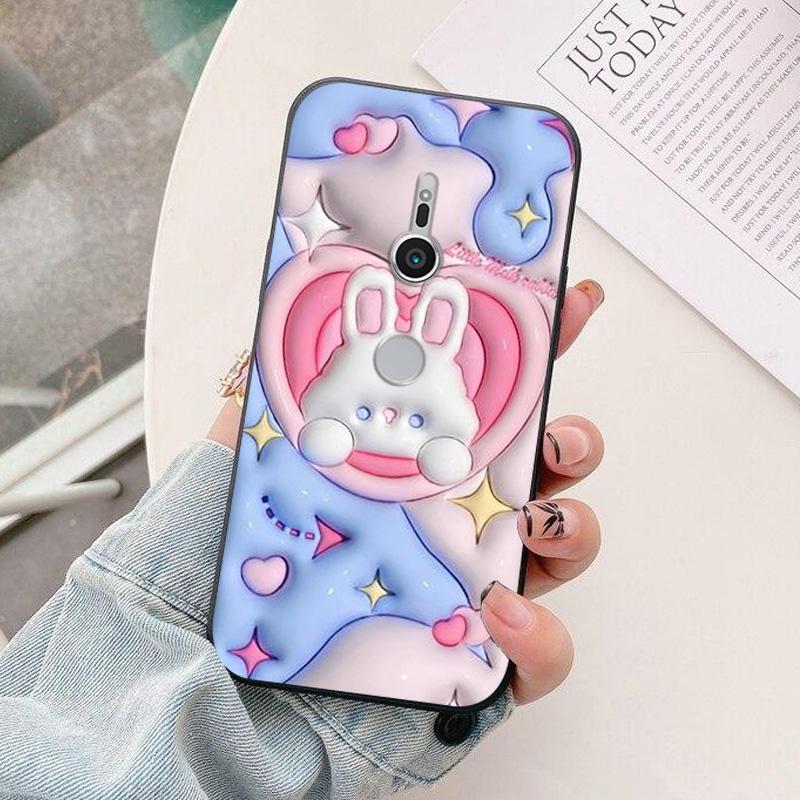 For Sony Xperia XZ1 XZ2 XZ4 Phone Case astronaut Cartoon Silicone Back Cover For Sony XZ2 XZ 4 2 1 X XA2 XA3 Plus Funda Coque