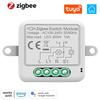 Módulo de Interruptor Inteligente Tuya ZigBee 3.0 Não Requer Fio Neutro Casa Inteligente DIY Disjuntor Funciona com Alexa Google Home