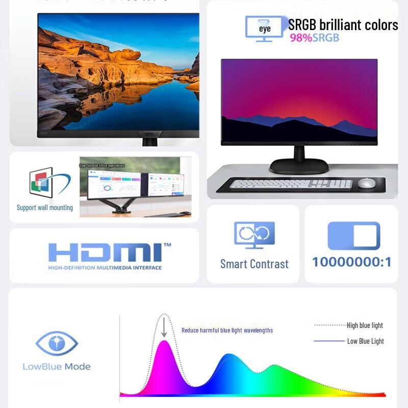 SOOANN 27-inch 4K IPS Desktop Monitor (CN version)