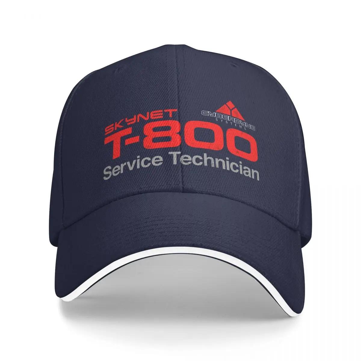 

T-800 Technician The Terminator Men Baseball Caps Peaked Cap Sun Shade Sunprotection Hat one size темно-синього кольору