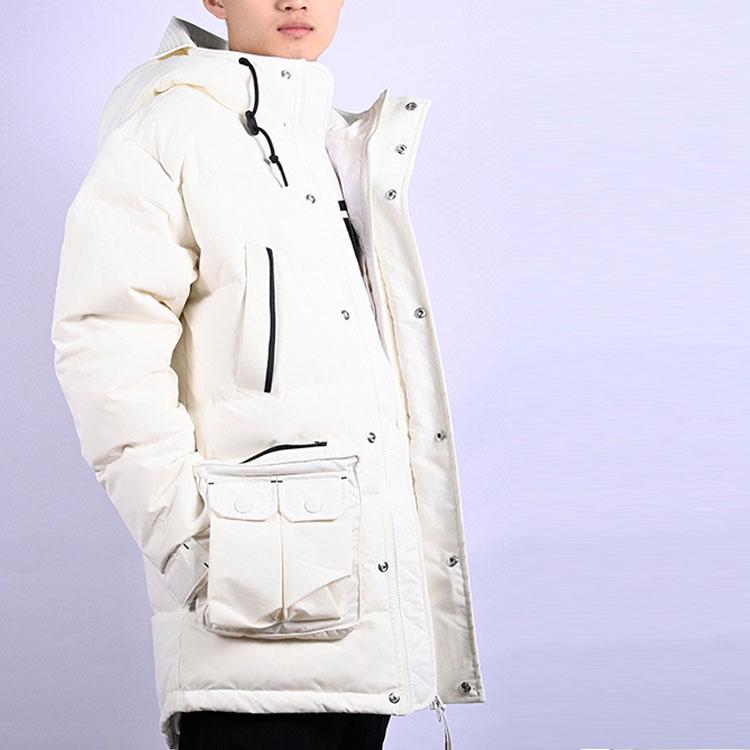 Converse Down Jacket Winter Men's Milk White 10019988-A02