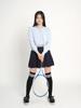NITINA Basic Round Cardigan Bl