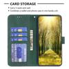 BINFEN COLOR For Motorola Edge 50 Fusion 5G Phone Cases Wallet Stand Geometry Imprinted Leather Cover