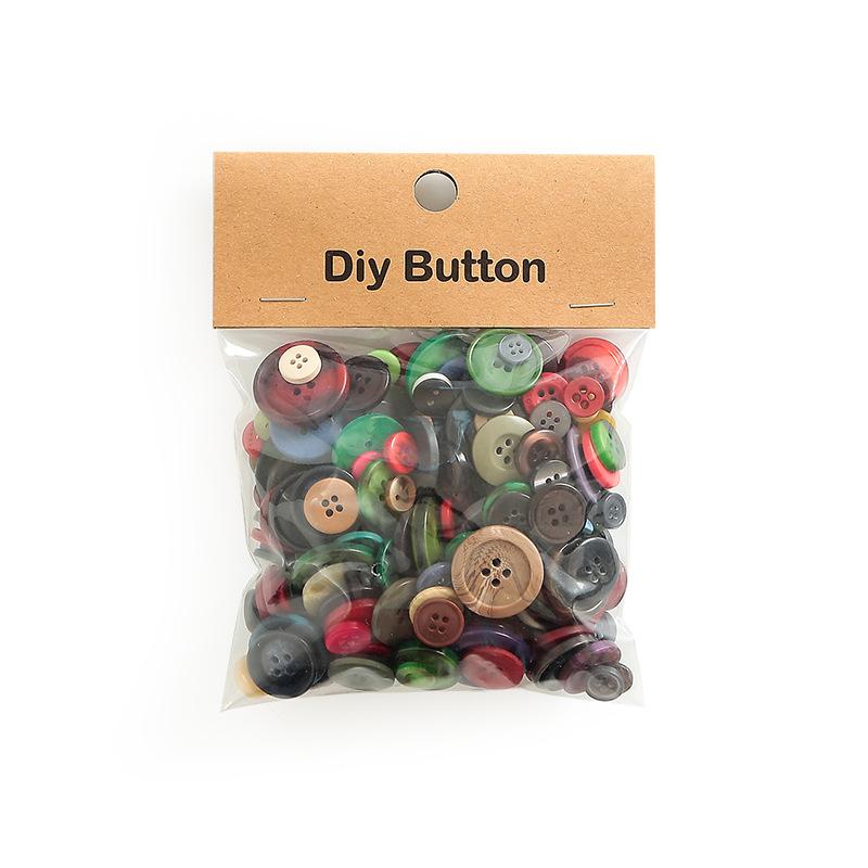 Bonbonfarbene Kinderkleidungs-Knöpfe Knöpfe zum Nähen Nähen Kinderpullover Hemd DIY Bastelkleidung Verschlüsse Knöpfe