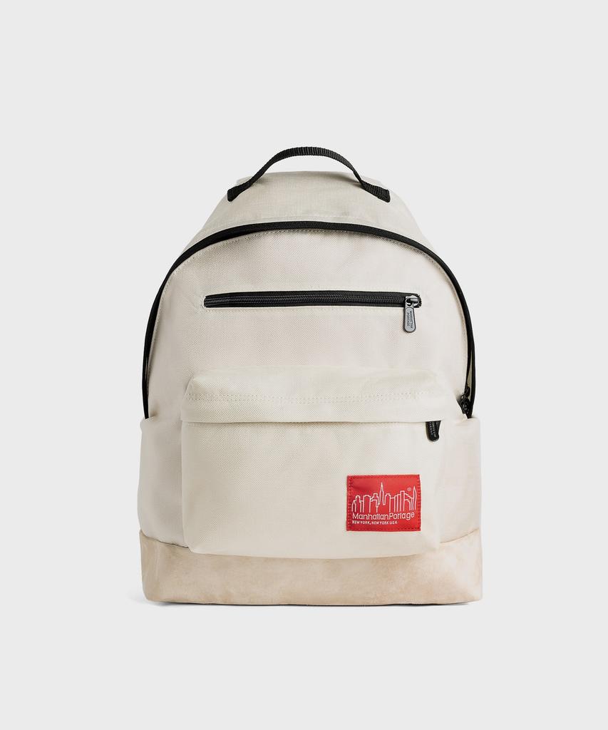 Manhattan Portage 1209 Big Apple Backpack M Ivory Suede