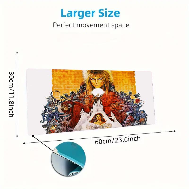 Labyrinth Large Size Mouse Pad Large Gaming Table Cushion Non-slip Laptop Tablet Big Mousepad XXL Mat Mini PC Playmat With Lock Edge