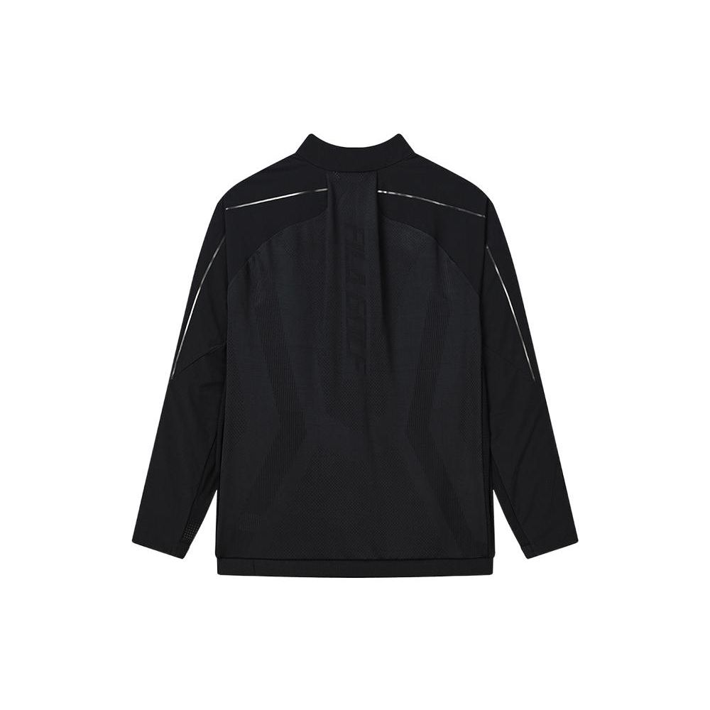 Fila Solid Color Lightweight Golf Sports Casual Jacket Men Jackets Black A11M225701F-BK