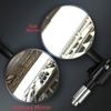 2 buc Oglindă Ghidon Motocicletă Plată/Convexă Unghi Complet Oglindă Capăt Ghidon Accesorii Motocicletă