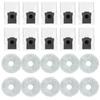 10 Pack Mop Pads And Dust Bags For Mova E40 Ultra Robot Vacuum, Microfiber Mops With Multi-Layer Filter Bags
