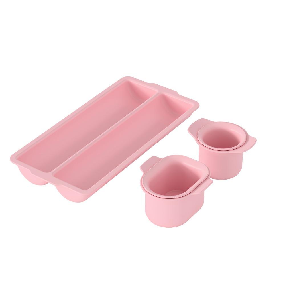 Creative Double Row Tray Cake Pop Mold Set Reusable with Acrylic Stand Lollipop Mold DIY Non-Stick Baking Tools Home Baking