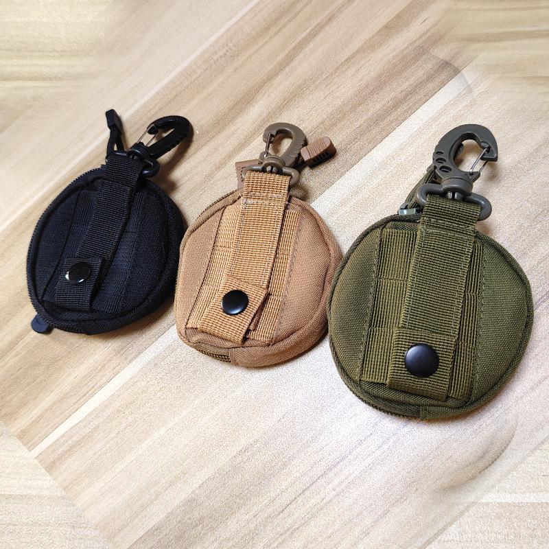 Men's Outdoor Tactical Mini Sports Wallet and Earphone Pouch