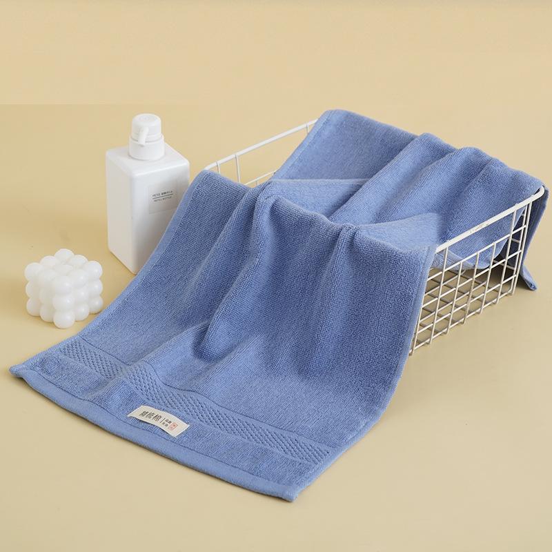 Full Cotton Absorbent Soft Bathing Household Towel Pure Cotton Face Wash Adult Thick Embroidery