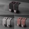 Alcantara Leather Car Seat Back Hook - Interior Decor Accessory