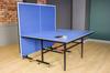 Set of foldable table tennis ping pong table net racket