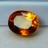 CERTIFIED 7.3 Ct Oval Sparkling Sri Lanka Natural Fire Orange Sapphire Gemstone A-4122