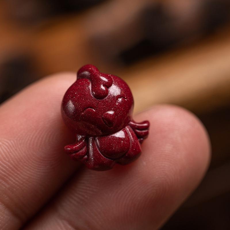 Roter Zinnober Tierkreis Cartoon DIY Zubehör