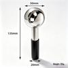Stainless Steel Ice Wave Ball Facial Massage Tool