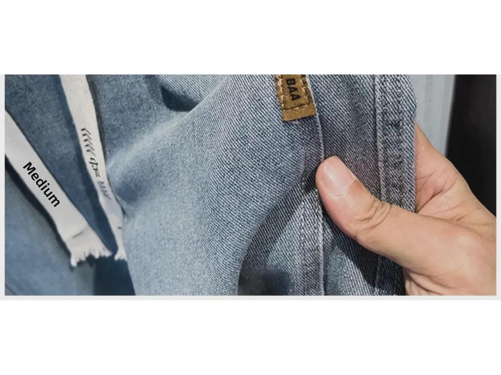 Men's Korean Style Wide-Leg Jeans – Spring/Autumn Fashion Trend, Loose, Casual, Straight Trousers