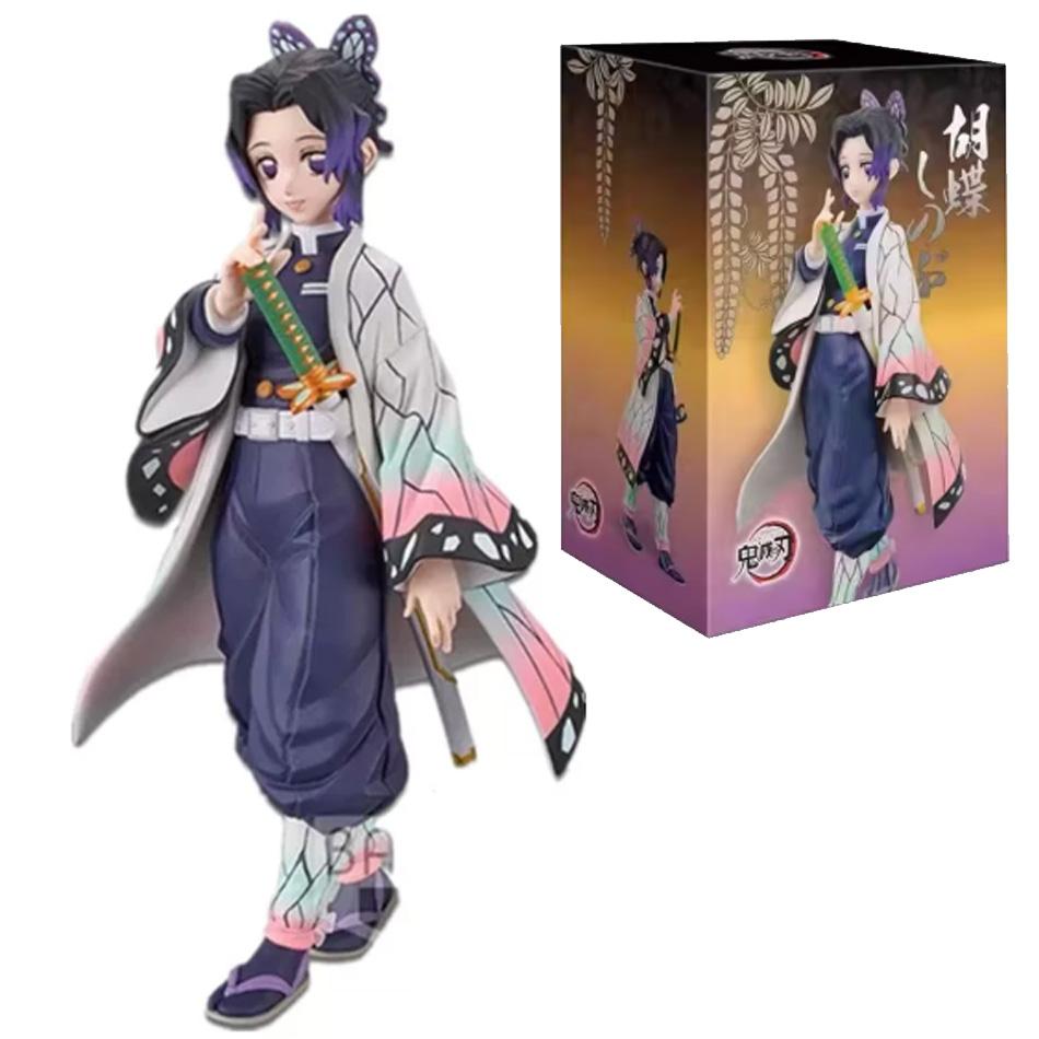 15Cm Anime Figure Kochou Shinobu Kamado Nezuko Figure Kimetsu No Yaiba Kizuna No Sou Action Standing Figures
