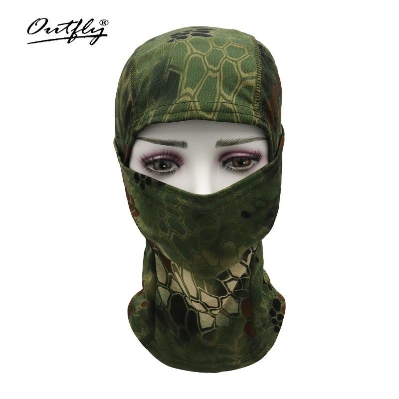 Camouflage headgear dust mask outdoor riding scarf cover face protection breathable sunscreen windproof motorcycle headgear