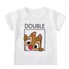 Chip and Dale Kids Tshirts Cartoon Double and Trouble Print Summer Twins Tops Tees Funny Boys Girls Best Friends Shirts