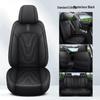 Napa Leather All-Season Universal Car Seat Cover, Five-Seater Full Coverage Cushion