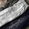 Pantaloncini sportivi unisex a vita media-bassa, gamba dritta, con ricamo, casual, in poliestere traspirante, per basket, corsa, sport, per la primavera, streetwear