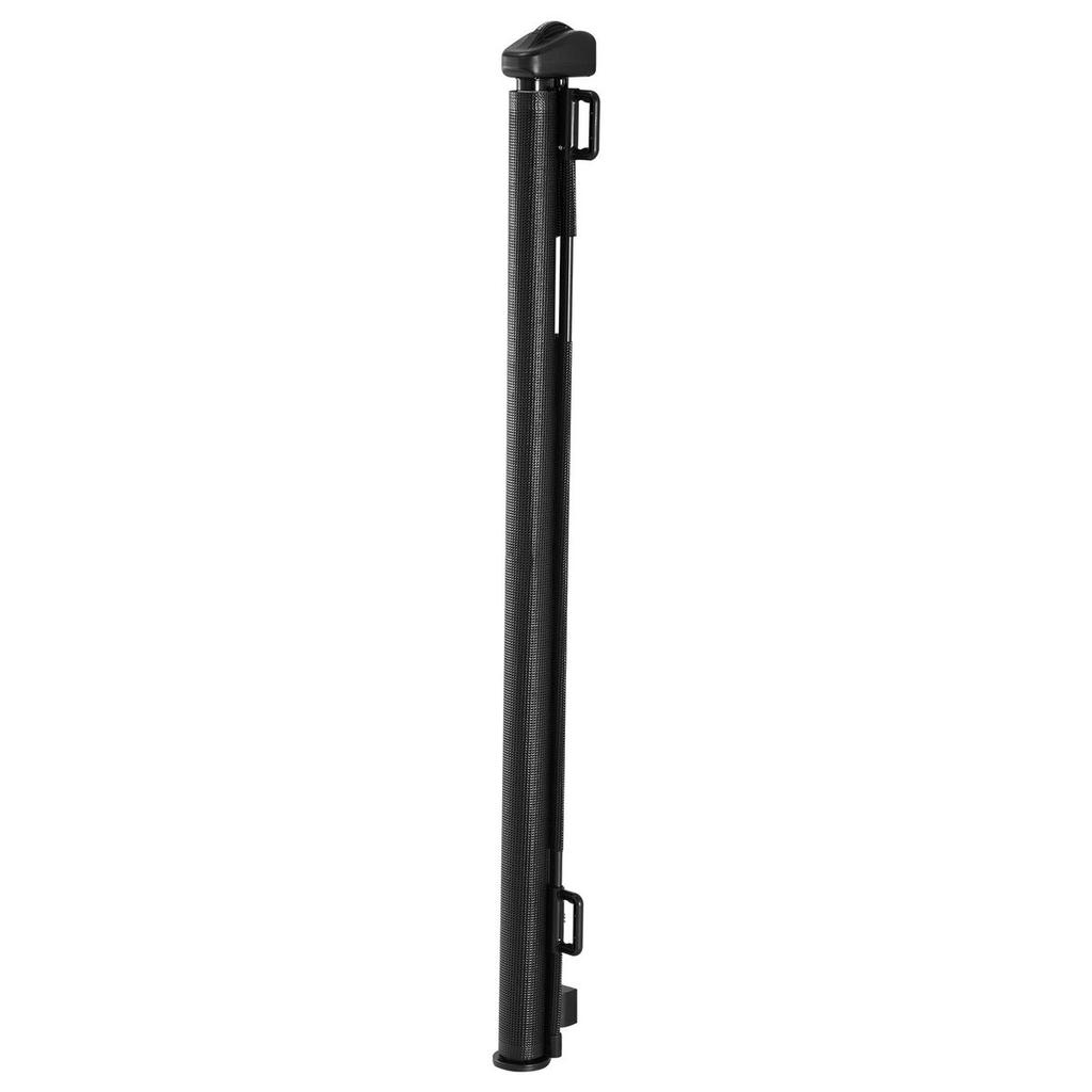 Retractable Baby Gate, Extends to 1450 mm Wide, 980 mm Tall, with Security Lock, Easy to Use, Walk Through Without Tripping, Mesh Dog Gate for Stairs,