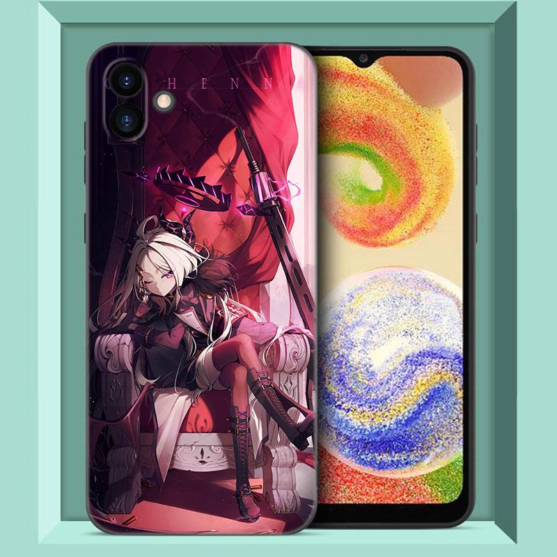 Blue Archive Game Phone Case For Samsung Galaxy A01 A03 Core A04 E A02 A05 A10 A20 A21 A30 A50 S A6 A8 Plus A7 2018 Black Cover