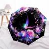 1pc Skull Roses Butterfly Fantasy Artwork Umbrella with Plastic Handle,Suitable for All Seasons Home Travel Outdoor UmbrellaDD1490