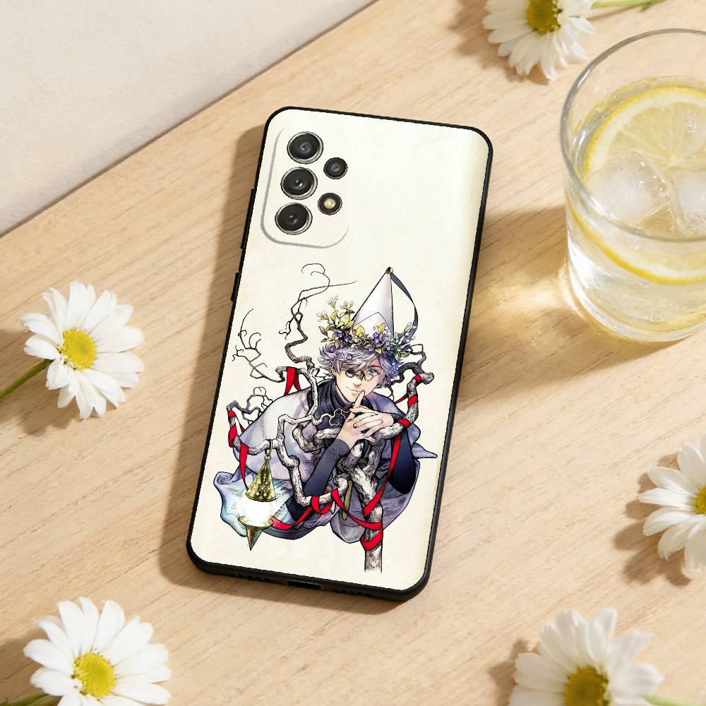W-Witch hat atelier Phone Case For Samsung S26,S25,S24,S21,S22,S23,S30,Ultra,S20,Plus,Soft Black Shell