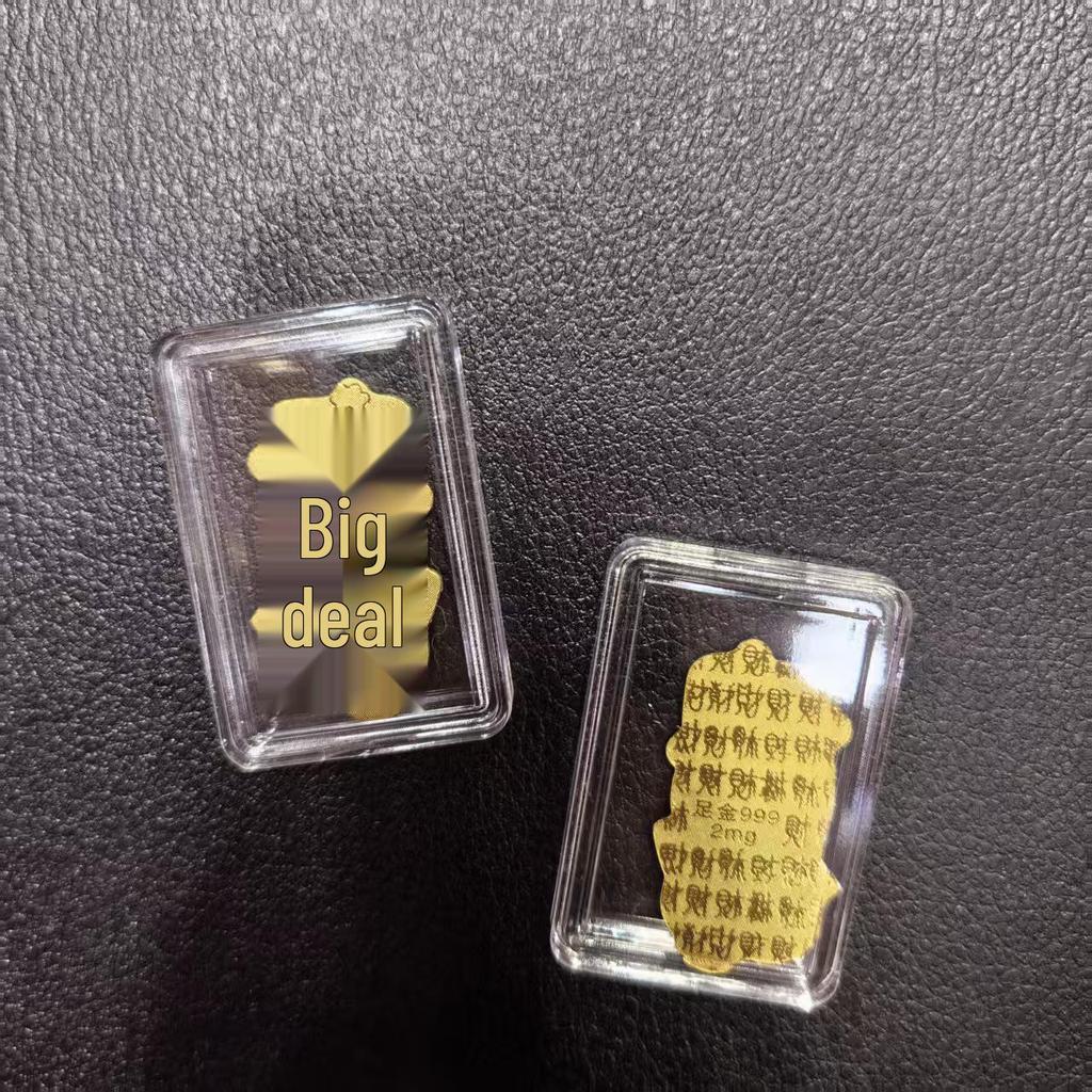 Gold Phone Sticker – 2mg Treasure Rise for Smooth Sailing and Prosperity