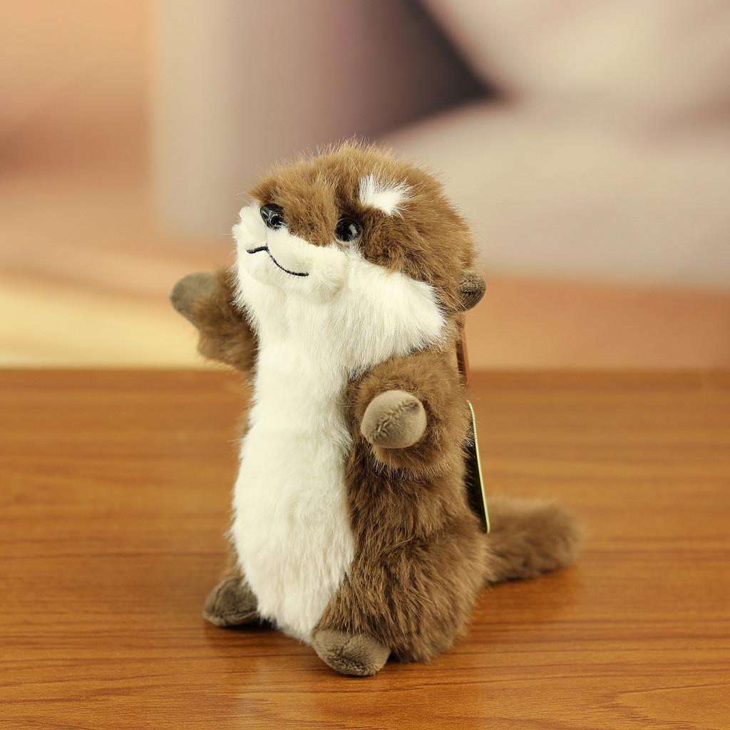 Playful Otter Plush Toy With Pp Cotton Filling For Kids Gift And Room Decor