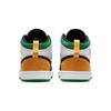 New Jordan 1 Mid SE White Laser Orange Lucky Green PS BQ6932-101