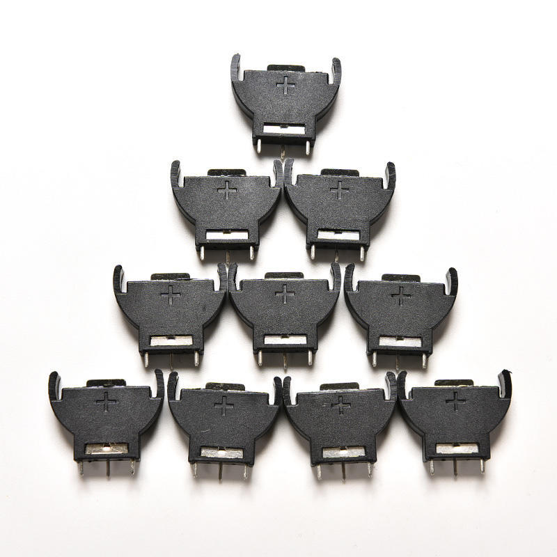 Button Coin Cell Battery Cr2025 Cr2032 Computer Socket Holder Case